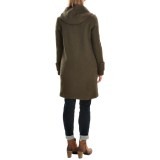 Jones New York Hooded Boiled Wool Coat (For Women)