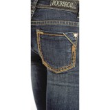 Rock & Roll Cowgirl Diamond Stitch Rival Jeans - Low Rise, Bootcut (For Women)