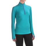 Snow Angel Veluxe Color Splash Base Layer Top - Zip Neck, Long Sleeve (For Women)