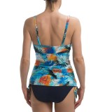 Captiva Summer Sweetness Crossover Tankini Top - Underwire (For Women)