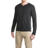 Gramicci Drake V-Neck Shirt - Hemp-Organic Cotton, Long Sleeve (For Men)