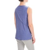 Willi Smith Linen Jersey Tank Top - Crew Neck (For Women)