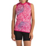 Canari Asha Cycling Jersey - UPF 30+, Full Zip, Sleeveless (For Women)