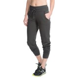 Steve Madden Joggers - Vegan Leather Pocket Trim (For Women)