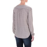 Woolrich Raku Printed Wrap Blouse - Rayon, Long Sleeve (For Women)