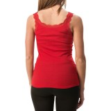 Lace-Trim Tank Top (For Women)