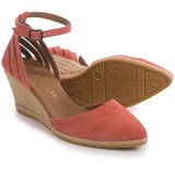 Eric Michael Vera Wedge Sandals - Suede (For Women)