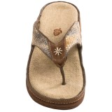 Acorn Hadly Thong Sandals - Leather-Jute (For Women)