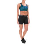 Reebok Opticaline Printed Racerback Sports Bra - Low Impact (For Women)