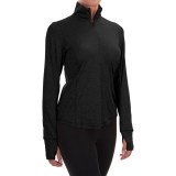 Brooks Dash Shirt - Zip Neck, Long Sleeve (For Women)