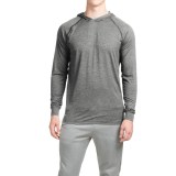 Layer 8 Heathered Hooded Shirt - Long Sleeve (For Men)