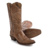 Roper Carmel Cowboy Boots - 13”, Bandit Toe (For Men)