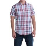 JKL Single-Pocket Plaid Shirt - Short Sleeve (For Men)