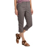 White Sierra Canyon Capris - Hemp (For Women)