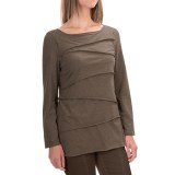 Neon Buddha Inspired Layered Shirt - Long Sleeve (For Women)