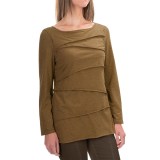 Neon Buddha Inspired Layered Shirt - Long Sleeve (For Women)