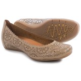 Earthies Bindi Leather Ballet Flats (For Women)