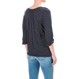 Chelsea & Theodore Mini-Dot Shirt - Rayon, 3/4 Sleeve (For Women)