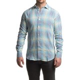 Robert Talbott Crespi III Check Sport Shirt - Linen, Trim Fit, Long Sleeve (For Men)