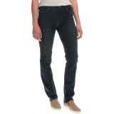Stretch Denim Jeans - Straight Leg (For Women)