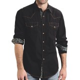 Roper Contrast-Stitch Western Shirt - Snap Front, Long Sleeve (For Men)