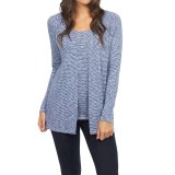 FDJ French Dressing Pinstripe Cardigan Sweater - Open Front (For Women)
