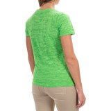 White Sierra Kali Burnout T-Shirt - Short Sleeve (For Women)