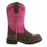 Ariat Probaby Flame Cowboy Boots - Leather, Fatbaby Toe (For Women)