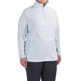 Columbia Sportswear Glacial Fleece III Print Jacket - Zip Neck (For Plus Size Women)
