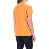 Woolrich White Forks T-Shirt - Short Sleeve (For Women)