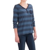 Woolrich McKees Run Striped Knit Shirt - 3/4 Sleeve (For Women)
