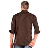 Rock & Roll Cowboy Jacquard Stripe Shirt - Snap Front, Long Sleeve (For Men)