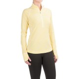 Mountain Hardwear Butterlicious Stripe Pullover Shirt - UPF 50+, Zip Neck, Long Sleeve (For Women)