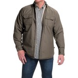 Moose Creek Canvas Shirt Jacket - Fleece Lined (For Men)