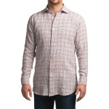 Robert Talbott Crespi IV Tailored Fit Sport Shirt - Linen, Long Sleeve (For Men)