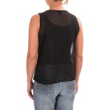 Rock & Roll Cowgirl Southwest-Embroidered Tank Top - Semi Sheer (For Women)