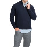 Oliver Perry Cashmere Sweater - Zip Neck (For Men)
