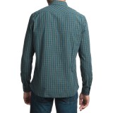 Timberland Small Plaid Poplin Shirt - Slim Fit, Long Sleeve (For Men)