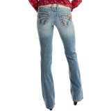 Wrangler Rock 47 Ultra Low Rise Jeans (For Women)