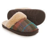 LAMO Footwear Wool Tweed Scuff Slippers (For Women)
