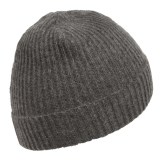 Portolano Ribbed Cashmere Stocking Cap (For Men and Women)