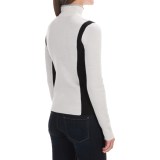 Obermeyer Verbier Ski Cashmere Sweater - Merino Wool-Cashmere, Zip Neck (For Women)