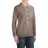 Woolrich Cotton Poplin Popover Shirt - Long Sleeve (For Women)