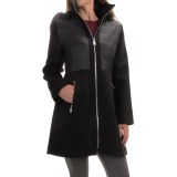 Jonathan Michael Boucle & Puffer Coat - Insulated (For Women)