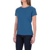 Woolrich White Forks T-Shirt - Short Sleeve (For Women)