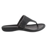 Axxiom Perforated Yogic Flip-Flops - Vegan Leather (For Women)