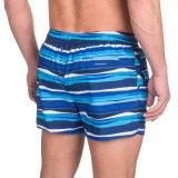 2(x)ist Awning Stripe Ibiza Swim Shorts (For Men)