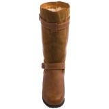 Bearpaw Edith Sheepskin Boots - Suede, Faux Leather (For Women)