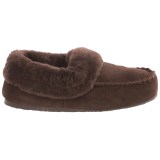 LAMO Footwear Australian Bootie Slippers - Suede, Sheepskin Fleece Lining (For Women)