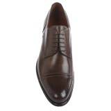 A. Testoni Cap-Toe Oxford Shoes - Washed Calf Leather (For Men)